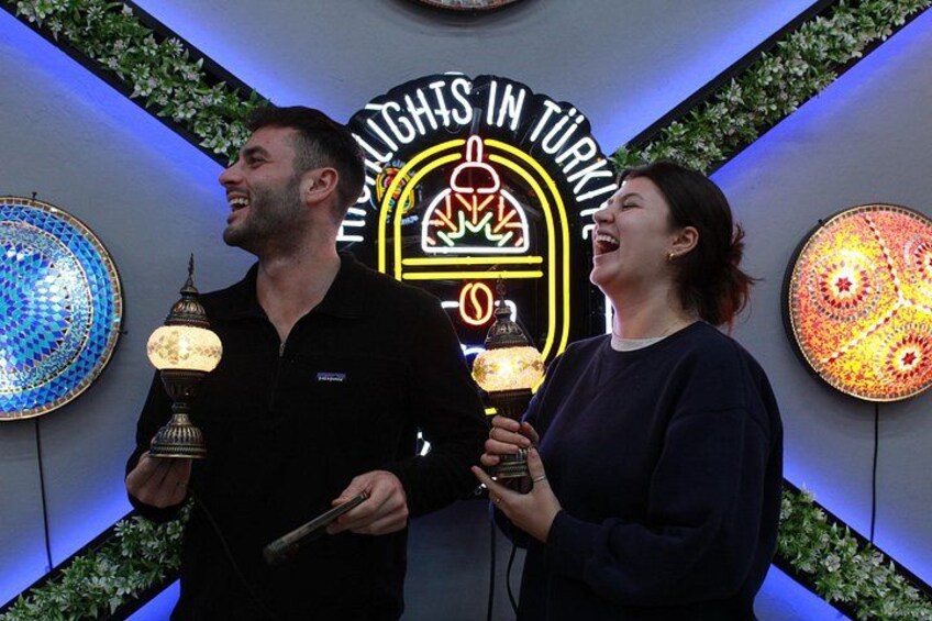 Istanbul: Turkish Mosaic Lamp Workshop in Galata – All Included 4