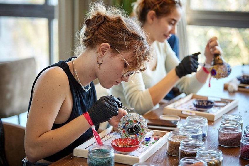 Istanbul: Turkish Mosaic Lamp Workshop in Galata – All Included 1