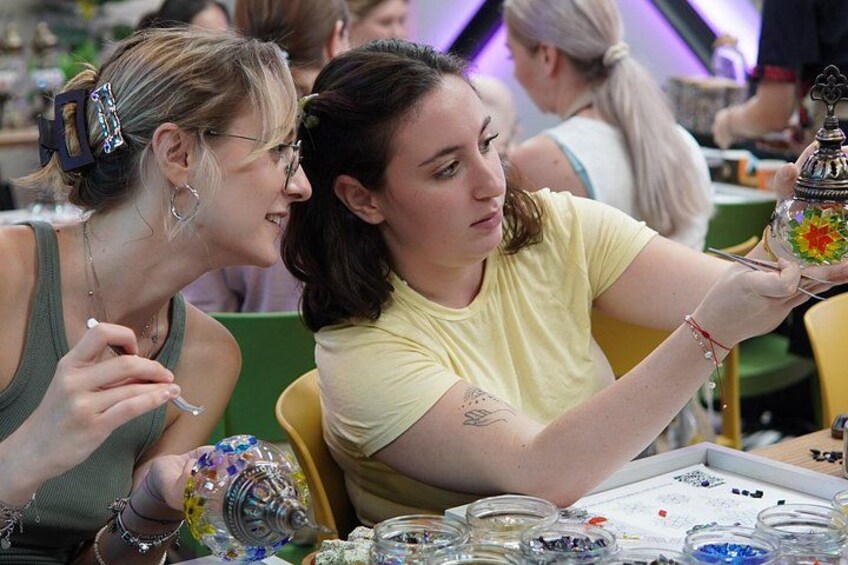 Istanbul: Turkish Mosaic Lamp Workshop in Galata – All Included 3