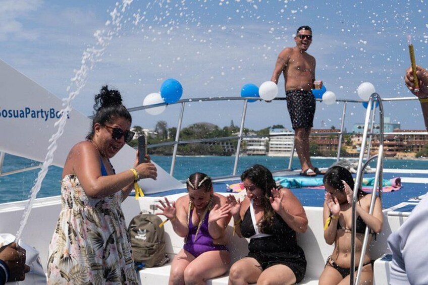 Sosua Party Boat, Snorkeling and Snack with BBQ Food and Drinks 5