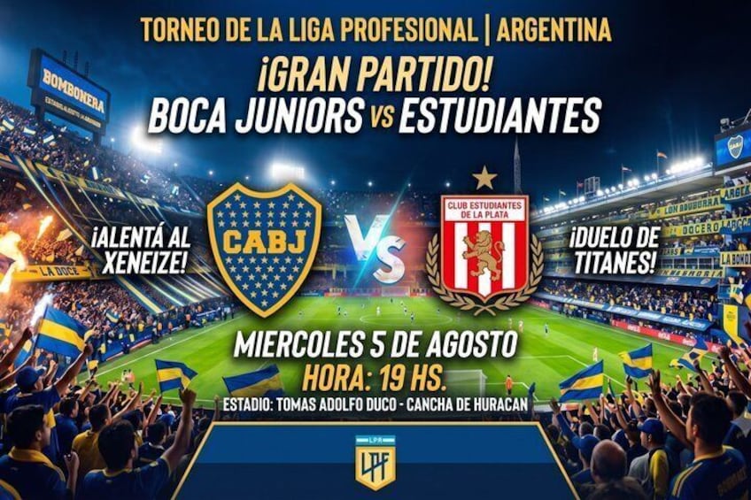 Boca Juniors Tickets for a Match at La Bombonera 5