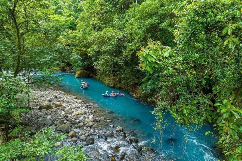 Rio Celeste Falls+Rain Forest+Tubing+Slothful Shrine 3