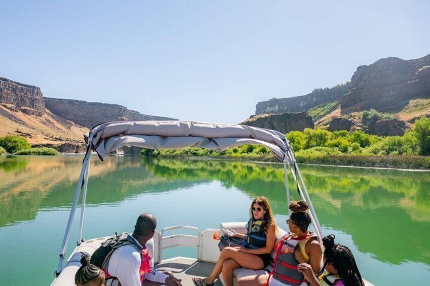 Scenic Boat Tour to Pillar Falls in Twin Falls, Idaho 2