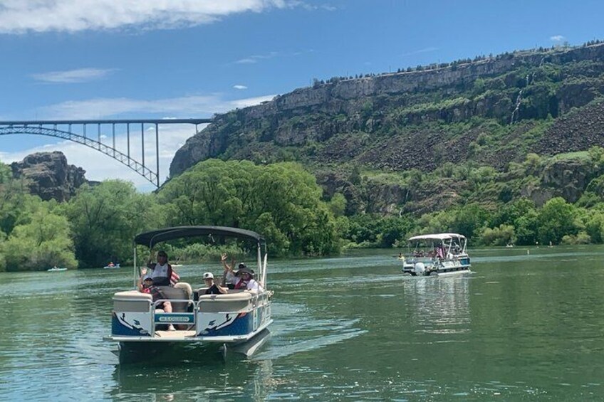 Scenic Boat Tour to Pillar Falls in Twin Falls, Idaho 3