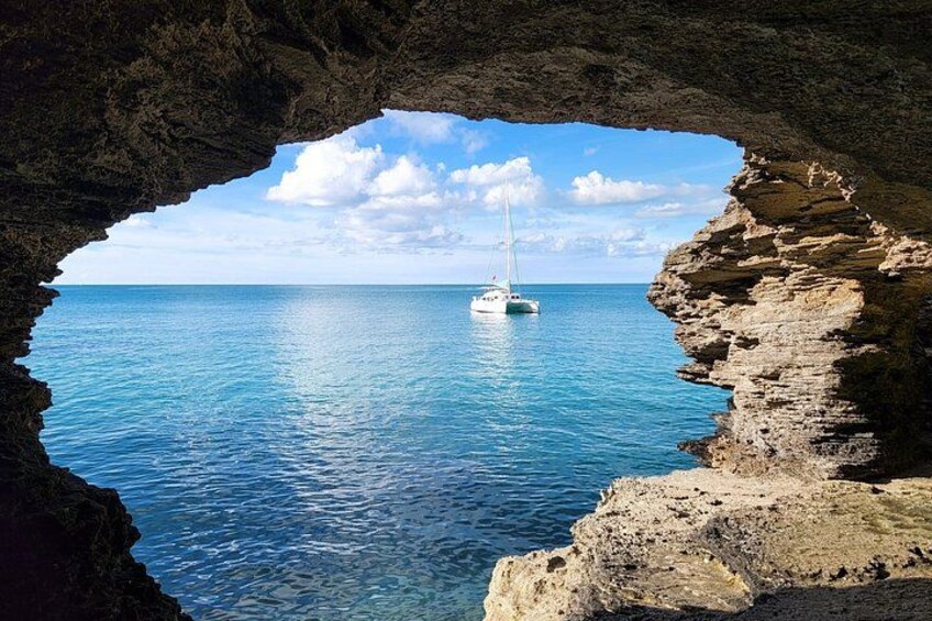 Private Catamaran charter Swim sail snorkel cliff jumping SUP 3