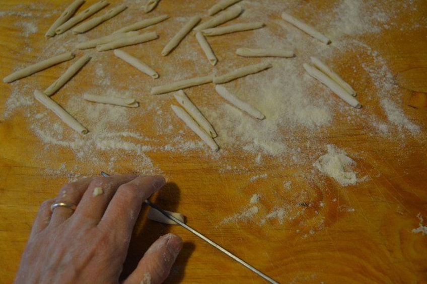 Apulian cooking class fresh pasta and focaccia 5