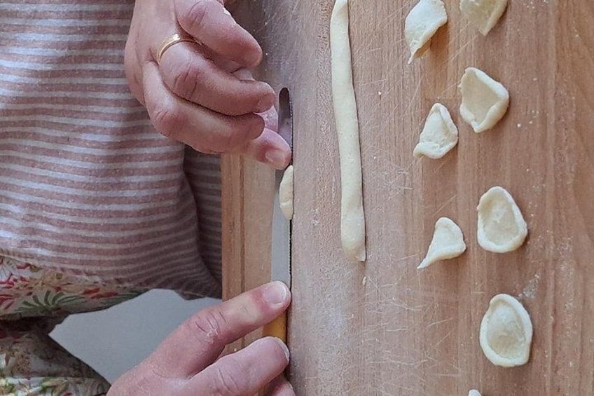 Apulian cooking class fresh pasta and focaccia 2