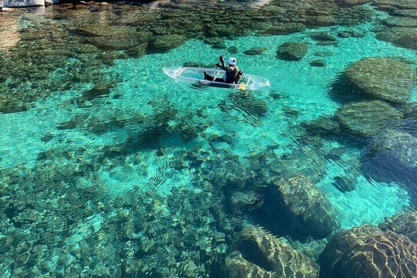 Clear Kayak Tour of Sand Harbor's Crystal Clear Waters 3