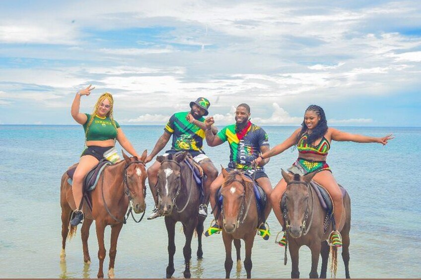 Horseback Ride & Swim + Bamboo Rafting from Montego Bay 2