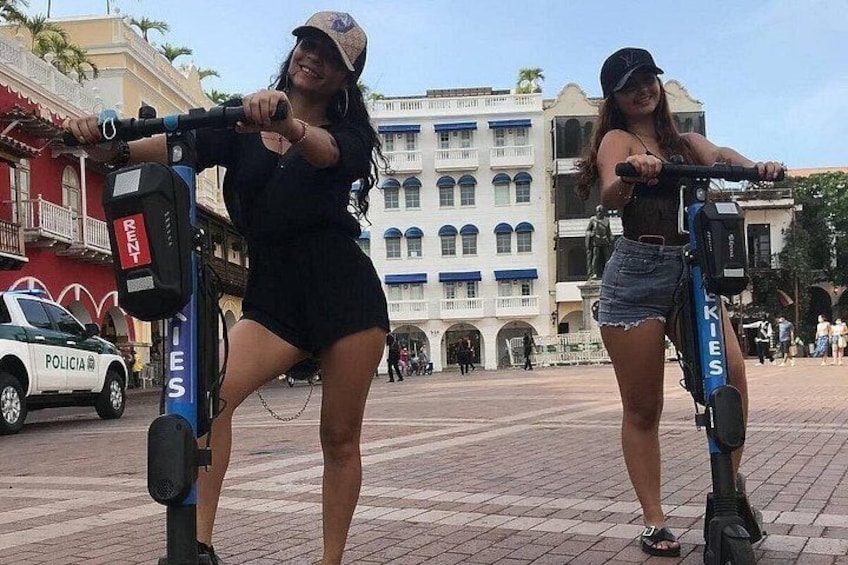FUN SEGWAY SCOOTER RIDE WALLED CITY And GETSEMANI DISCOVERY TOUR 5