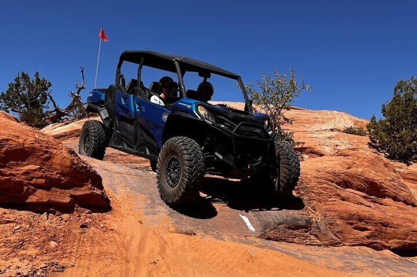 U Drive UTV Sunset Guided Adventure on Hell's Revenge