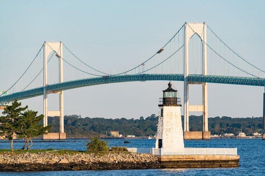 Goat Island Lighthouse in Newport, Rhode Island 4