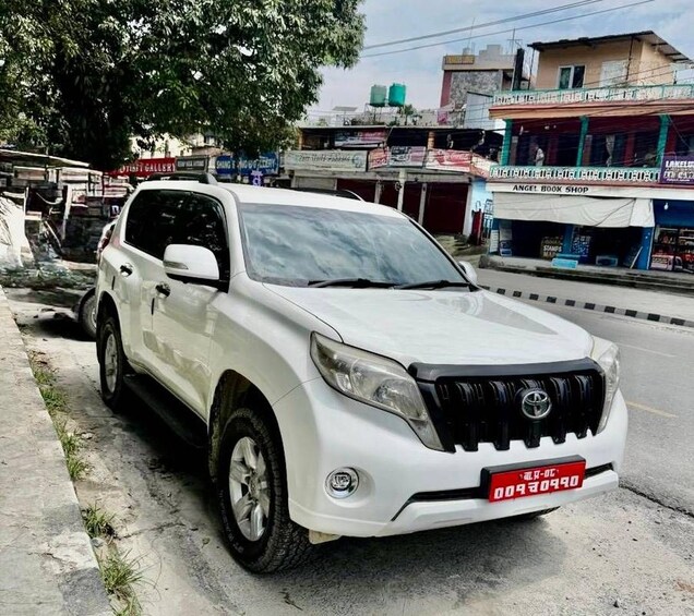 Pokhara: Private Toyota Land Cruiser Prado Hire with Driver 1