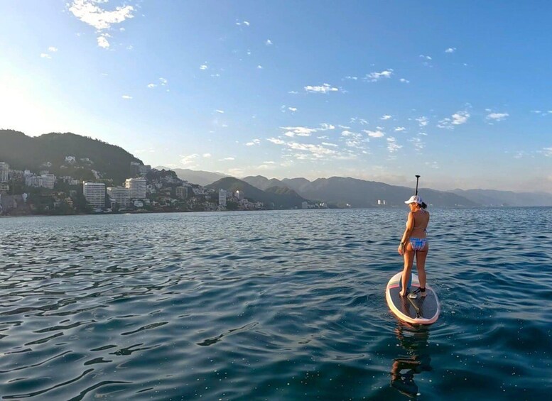 Picture 12 for Activity Puerto Vallarta: Guided SUP Board Tour with Digital Photos 5
