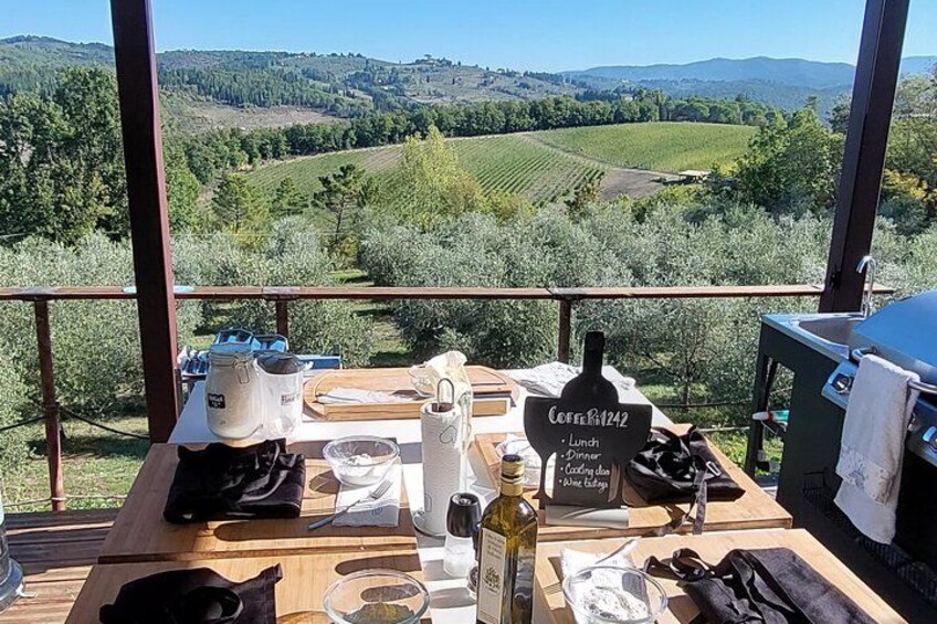 Truffle Hunting in Chianti, pasta class and lunch 2