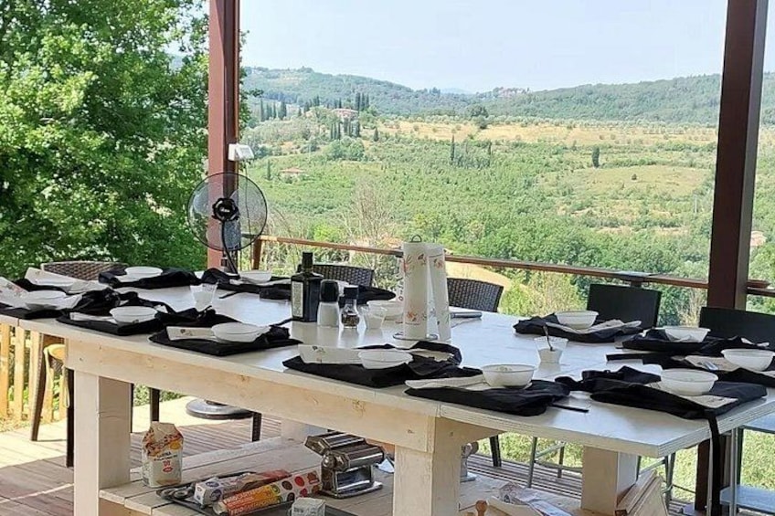 Truffle Hunting in Chianti, pasta class and lunch 2