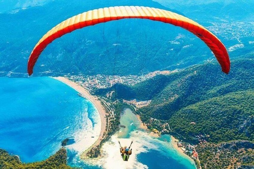Tandem Paragliding Experience over Fethiye Oludeniz from Marmaris 1