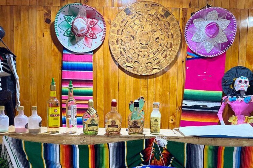 Optional Tasting of mezcal and pulque tequila 3