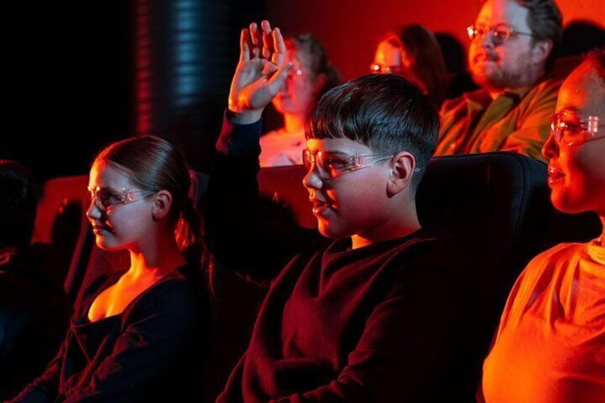 Curiosity ignited! Kids love learning about real lava and volcanoes at Lava Show. 4