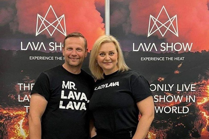 The founding couple Júlíus and Ragga or as they are sometimes called; Mr. Lava Lava and LadyLava 3