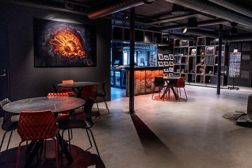 Lava Show Reykjavik facilities - beautifully designed interior 4