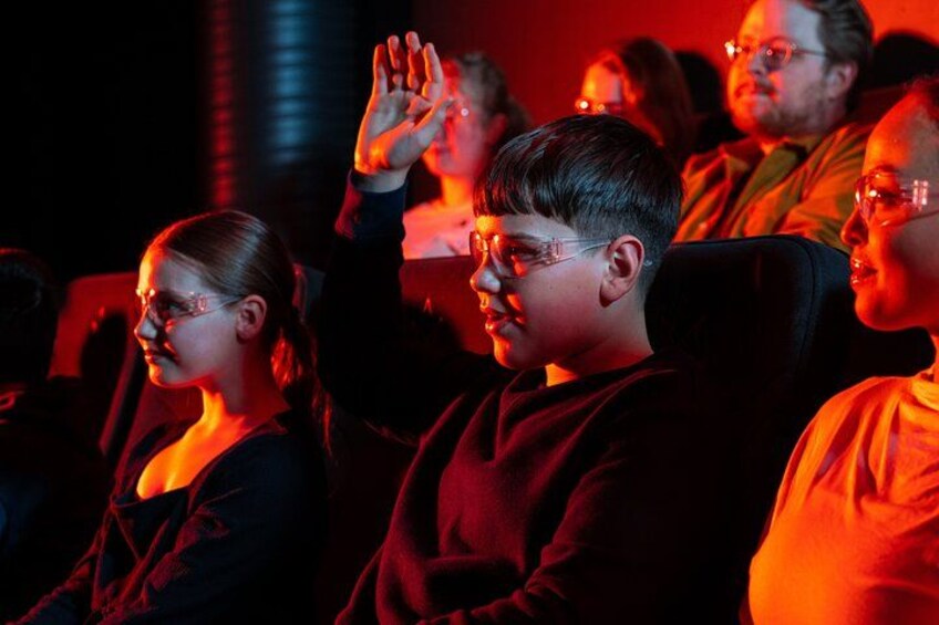 Curiosity ignited! Kids love learning about real lava and volcanoes at Lava Show. 2