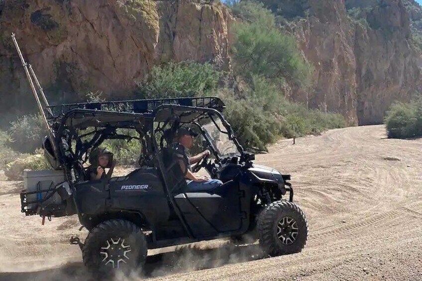 A guided tour through Bulldog Canyon is a fun and unique adventure to experience Arizona's plants, scenery and wildlife. 