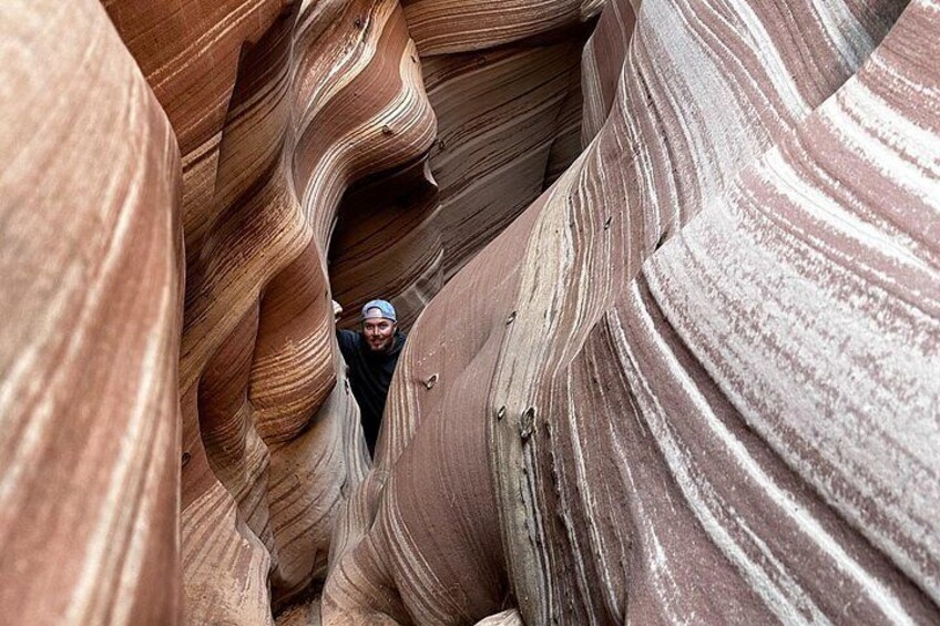 Zebra Slot Canyon Hiking Tour in Escalante 2