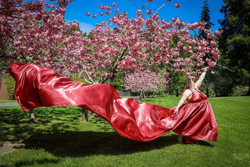 Private Flying Dress Photography Experience with Rental Included 3