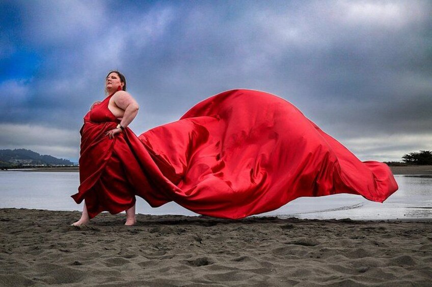 Private Flying Dress Photography Experience with Rental Included 5