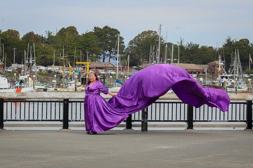 Private Flying Dress Photography Experience with Rental Included