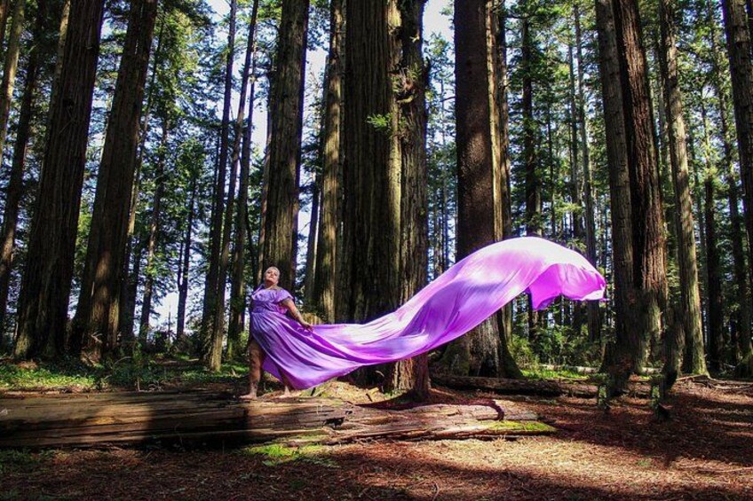 Private Flying Dress Photography Experience with Rental Included 4
