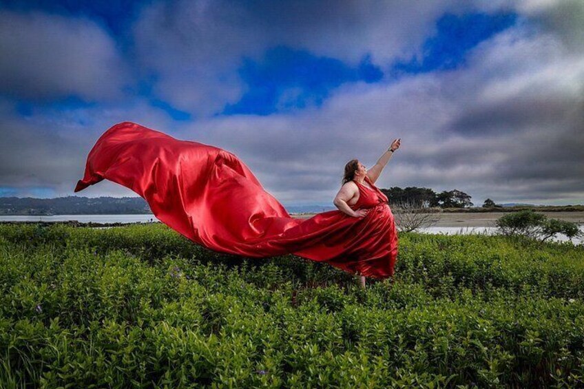 Private Flying Dress Photography Experience with Rental Included 3