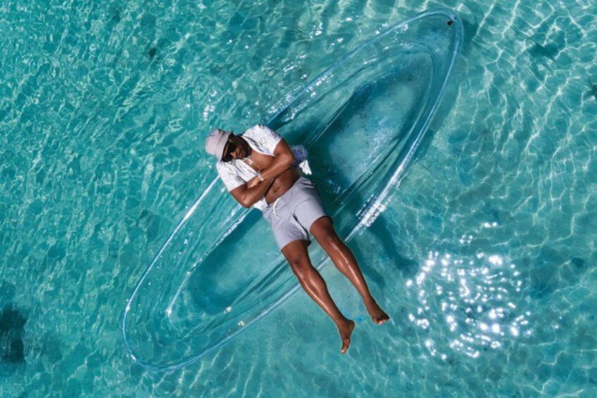 Clear Kayak Photoshoot and Drone Video in Montego Bay 2