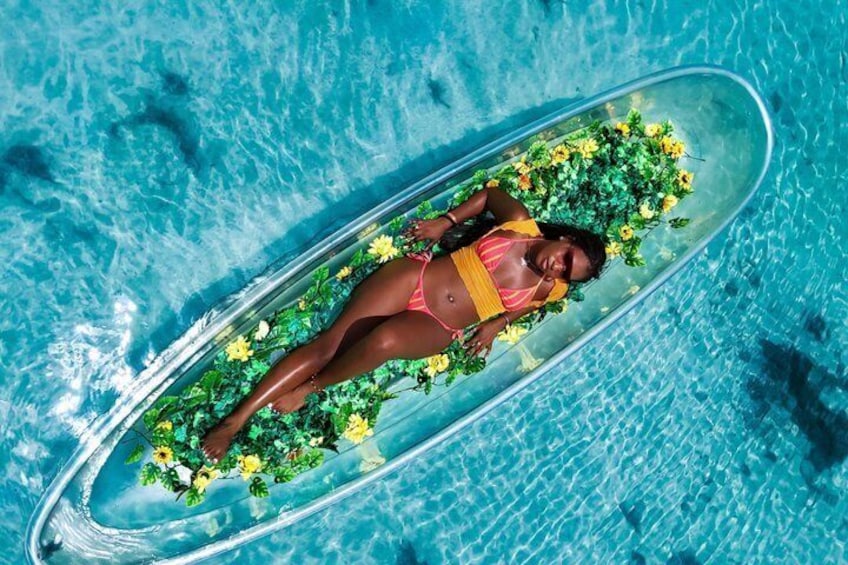 Clear Kayak Photoshoot and Drone Video in Montego Bay 2