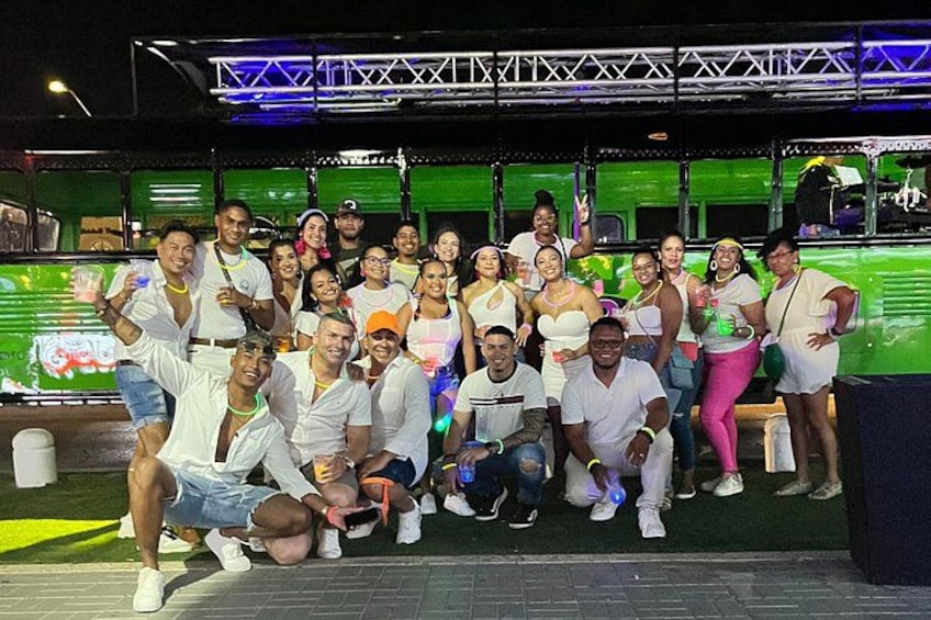 Aruba Nightlife Party Bus with Unlimited Drinks & DJ on Road Jam 2