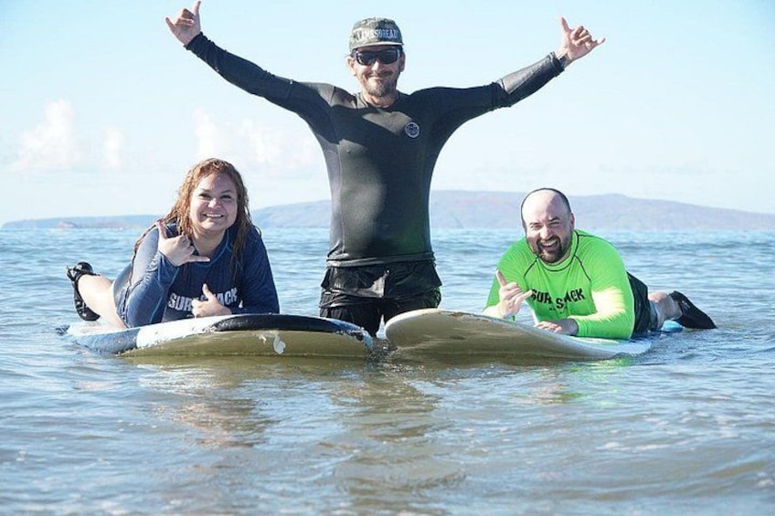 Private Sunset Surf Lesson in Kihei 3