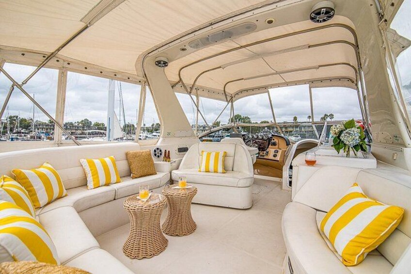Yacht rental charter in Marina del Rey - 60' CARVER 3