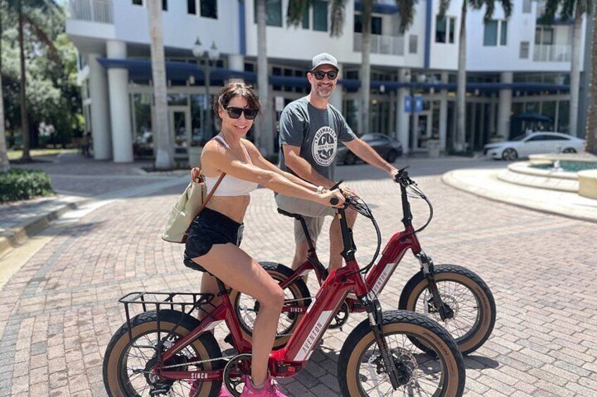 Private Tour of Fort Lauderdale on electric bikes for 2: $300 1