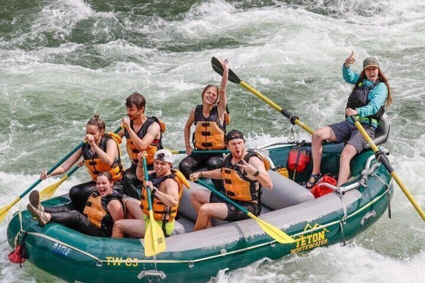 Small Boat Slam Paddle Adventure Jackson Hole Activity