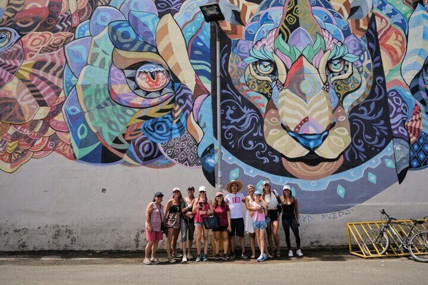 Guided Walking Street Art Tour in Jaco Costa Rica 