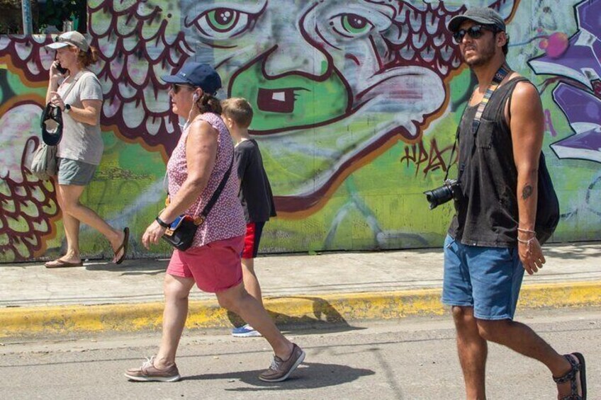 Guided Walking Street Art Tour in Jaco Costa Rica 