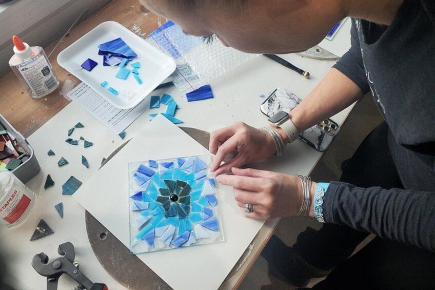 Break It and Make It: A Glass Fusing Session in Everett 4