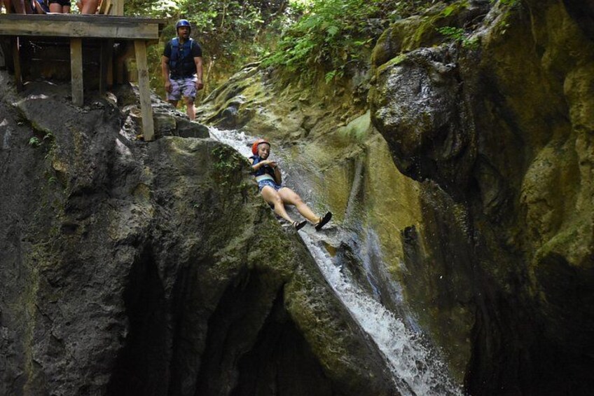 waterfalls Damajagua Slide 2