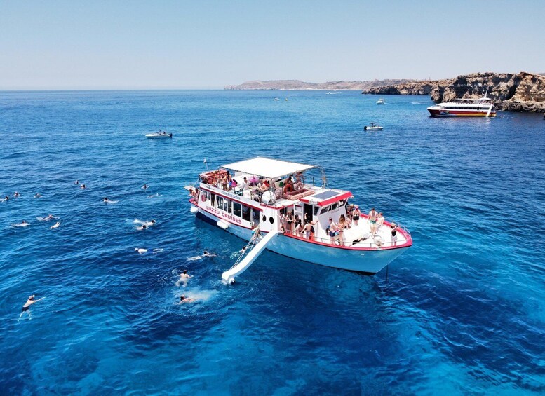 Picture 10 for Activity Sliema: Cruise to Comino, Crystal Lagoon, and Blue Lagoon 5