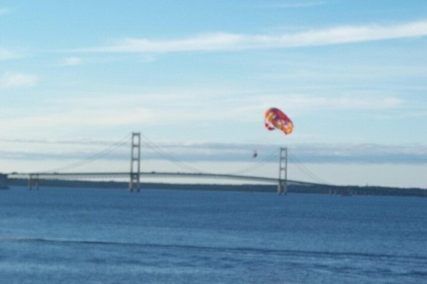 Mackinaw City Parasailing 2