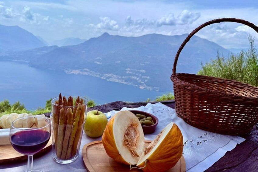 Exclusive Picnic in the Foothills of the Alps with the Lake Views 2