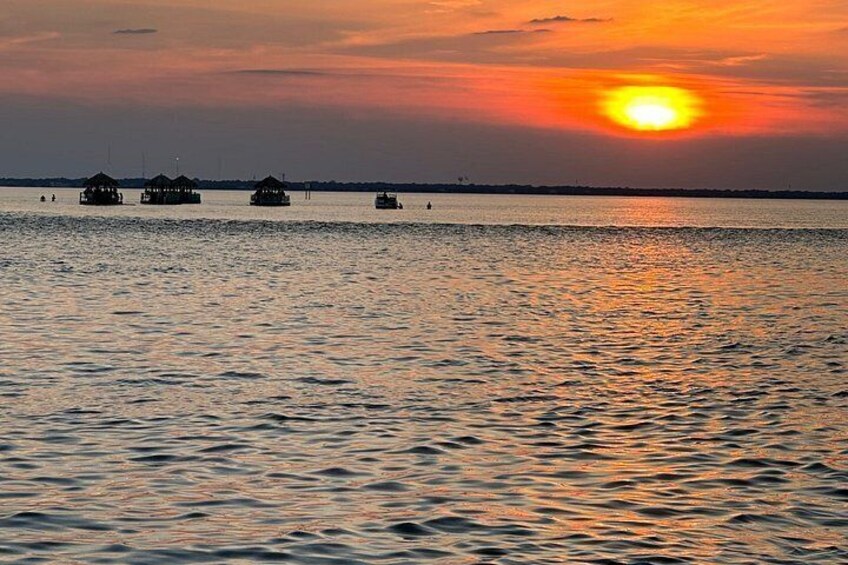 Private Sunset Crab island Tour up to 6 people captain 5
