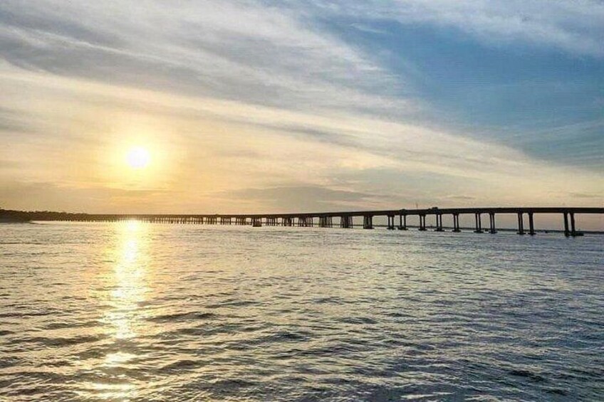 Private Sunset Crab island Tour up to 6 people captain 4