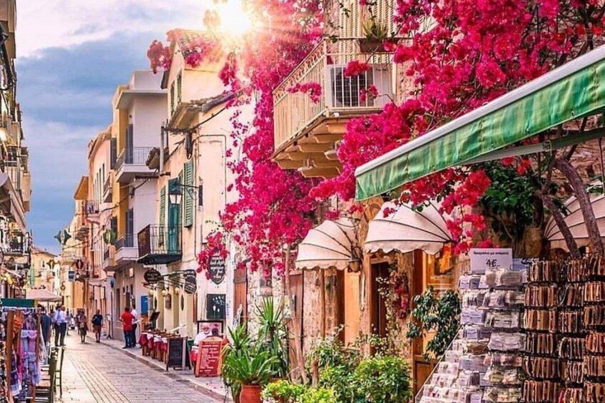 Mercedes Private Tour Nafplio, Corinth Canal, Nemea Wine Tasting 4